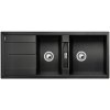 Blanco Metra 8 S - zabudovateľné zhora - Antracit