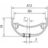 MACH1 Ráfik TRUCKY 32 29 32D TLR čierny