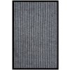 vidaXL Rohožka pruhovaná sivá 80x120 cm