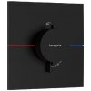 Hansgrohe ShowerSelect Comfort - Termostatická batéria pod omietku, matná čierna 15574670