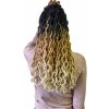 Gypsy locks Crochet čierna-tmavý blond-svetlý blond T1B/27/613