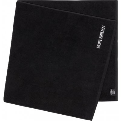 Mont Emilian Peillon bath towel 140 x 70 cm black