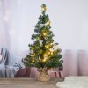 Haushalt international Haushalt international Umelý vianočný stromček strieborné ozdoby 75 cm
