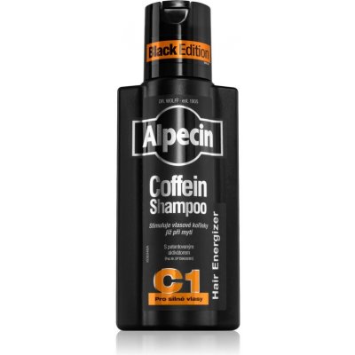 Alpecin Coffein Shampoo C1 Black Edition kofeínový šampón pre mužov stimulujúci rast vlasov 250 ml