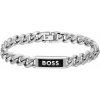 Hugo Boss Pánsky oceľový náramok Kassy Emblem 1580679 19 cm