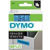 páska DYMO 45016 D1 Black On Blue Tape (12mm) (S0720560)