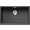 Blanco Subline 700 U Granitový drez - Sivá skala
