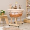 Ourbaby® wicker bed beige 34292-0 prírodná