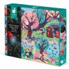 Janod Magické puzzle s baterkou Les