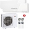 Klimatizácia multisplit Mitsubishi 2x 3,5kW EF35VGKW + vonk.j. Hyper Heating 5,3kW MXZ-2F53VFHZ (s vonkajšou jednotkou Hyper Heating)