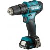 MAKITA HP333DWAE aku vŕtačka 12V/2*2Ah, 30Nm, 0-1700 ot./min., kufrík