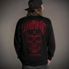 mikina bez kapucňa HYRAW METALHEAD FOR LIFE Čierna 3XL
