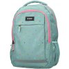 Eurocom Batoh do školy Alfa Sprinkle tyrkysová 25 l