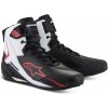 Boty FASTER-4, ALPINESTARS (černá/bílá/červená, vel. 43)