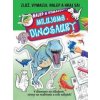 Foni book Vymaľovanka Milujeme dinosaury nalep a vymaľuj
