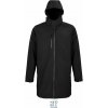 NEOBLU 3793 ACHILLE MEN / Pánsky softshellový kabát - deep black M