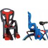 Zadná cyklistická sedačka Bellelli Pepe Clamp sivá