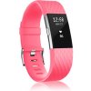 BStrap Silicone Diamond Large remienok na Fitbit Charge 2, dark pink SFI002C06