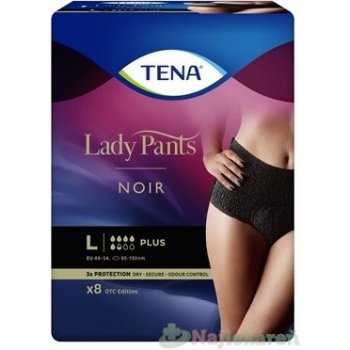 Tena Lady Pants Plus Noir L 8 ks