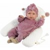 Bábika Llorens 74118 New Born - realistická bábika bábätko so zvukmi a mäkkým látkovým telom - 42 cm (8426265741182)