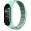 Xiaomi Nylónový náhradný náramok na suchý zips pre Mi Band 3/4/5/6/7 Farba: mentolovo zelená