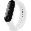 Remienok FIXED Silicone Strap pro Xiaomi Mi Band 3/4, bílý FIXSSTB-1414-WH