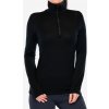 Funkčné tričko dámske Icebreaker 260 Tech L/S Half Zip - black
