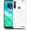 Picasee silikónový prehľadný obal pre Motorola Moto G8 - White