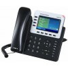 Grandstream Telefon GXP-2140 VoIP, barevný LCD, 4x SIP účty, 4x linky, 2x RJ45, POE, 5x prog. tl.