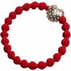 By Eloise London Gold Diamanté Bubble Heart farba Cherry Red