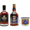 Pusser’s Rum Coronation Reserve 54,5% 0,7 l a Pusser's Gunpowder Proof Rum 54,5% 0,7 l a plechový pohár (set)