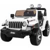 mamido Elektrické autíčko Jeep Wrangler Rubicon 4x4 biele
