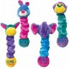 Hračka pre psy Kong Dog Squiggles mix postavička, polyester, M