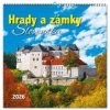 Hrady a zámky Slovenska 2026 - nástenný kalendár