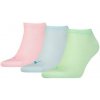 Puma dámské ponožky Sneaker 3P 3 páry pohodlné a prodyšné kotníkové ponožky Puma Sneaker v pastelových barvách s decentním logem