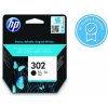 HP 302 Atramentová kazeta Black (F6U66AE)