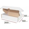 HAKY Poštová krabica biela 200 x 150 x 50 - 3VL