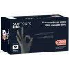 Nitrilové rukavice Soft Care FINE BLACK 100 ks S