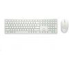 Dell Pro Wireless Keyboard and Mouse - KM5221W - Czech/Slovak (QWERTZ) - White