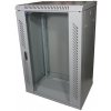 18U Rack LEXI-Net *Rozvádzač nástenný 18U 600x600 sivý