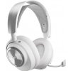 SteelSeries Arctis Nova Pro Wireless P biela / Herné bezdrôtové slúchadlá / mikrofón / BT / USB-C / ANC / 3.5 mm (61526)