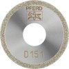 Pferd 68403015 | Diamantový rezný kotúč pre tvrdé materiály, napr. sklo, keramika alebo tvrdokov D1A1R 30-1-10 D 151 GAD