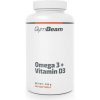 GymBeam Omega 3 + Vitamín D3 240 kaps.