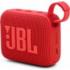 JBL GO 4 Bluetooth prenosný reproduktor (v5.3, 850mAh vnútorná batéria, 4.2W, IP67 vodotesný) ČERVENÝ