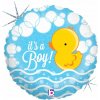 Fóliový balón It´s a Boy Kačička 46cm