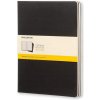 Moleskine Zošity Cahier tvrdé dosky B5 štvorčekový 3 ks čierny