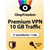 OkayFreedom Premium VPN 10GB Traffic 1 lic. 12 mes.