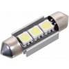 Žiarovka 3 SMD LED 12V suf. SV8.5 36mm s rezistorom CAN-BUS ready biela
