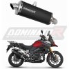 Suzuki DL 1000 V-Strom 2017 - 2020 ladený výfuk P7 BLACK + dB killer