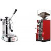 La Pavoni Professional Lusso + Eureka Mignon Libra, CR ferrari red